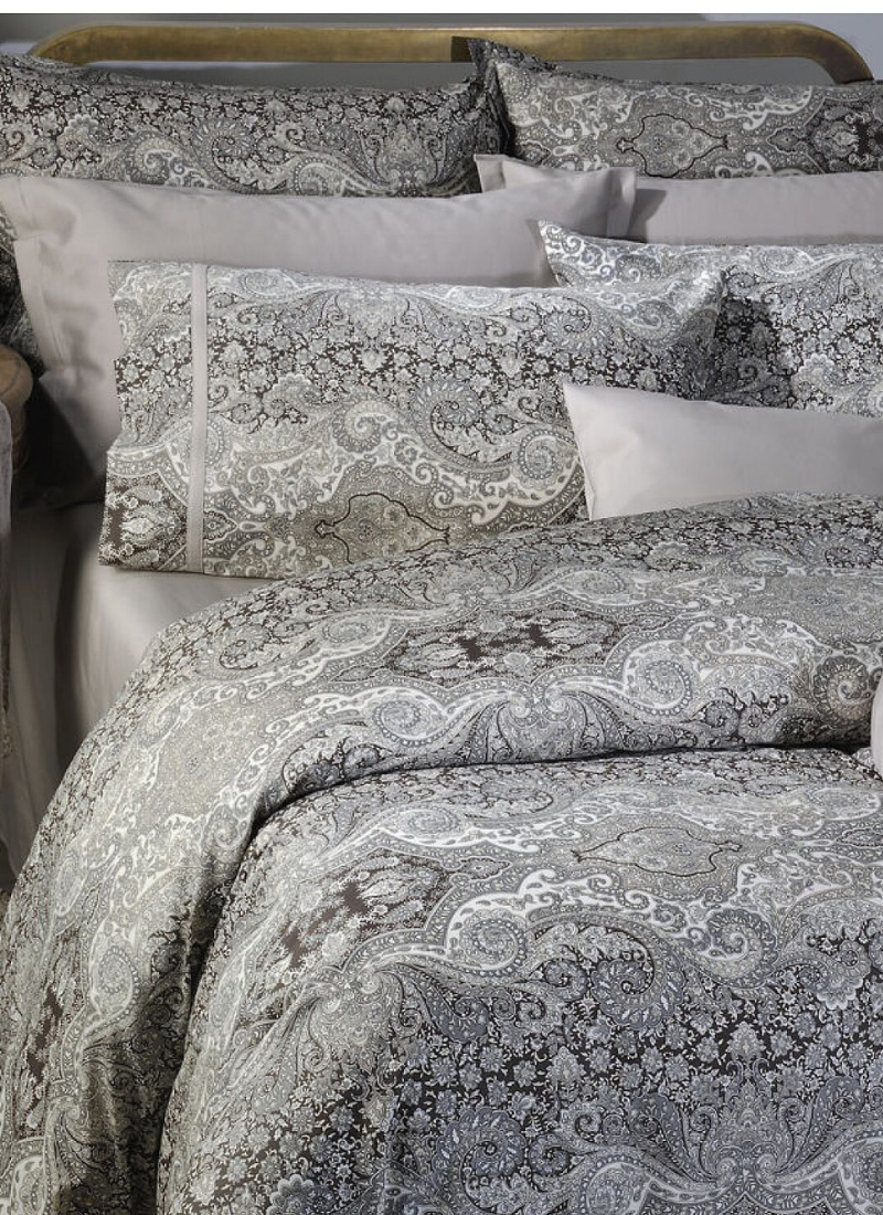 DOUBLE QUILT SET BOMBAY BROWN (S834)