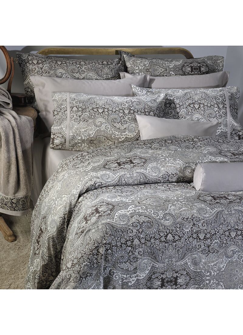 QUEEN SHEET SET BOMBAY BROWN (S834)