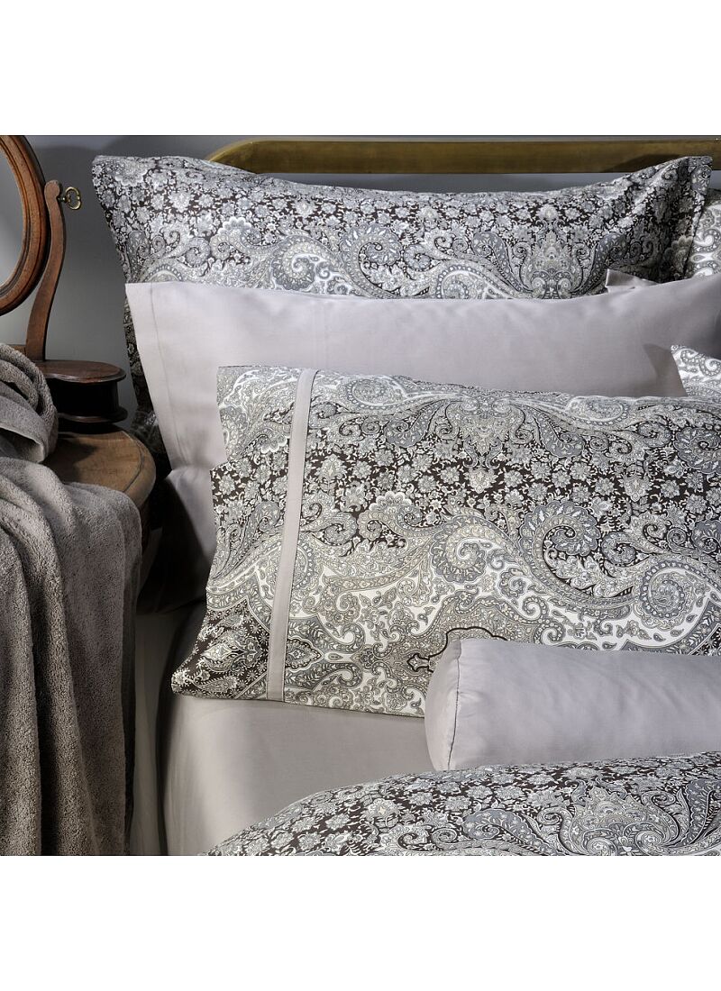PILLOWCASE SET BOMBAY BROWN (S834)