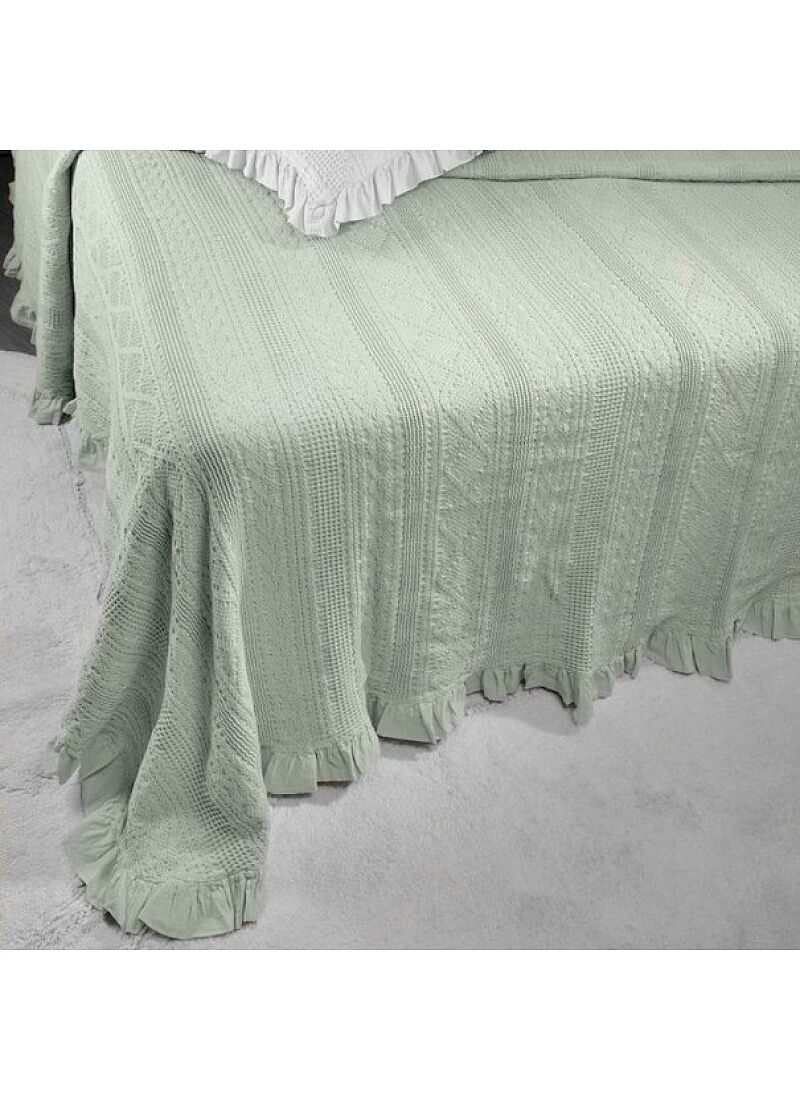 DOUBLE BLANKET APT-454 AQUA