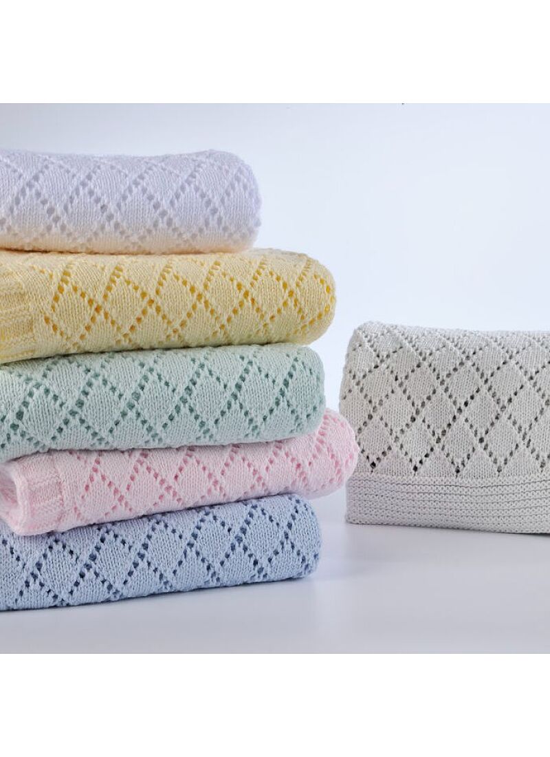 CRADLE BLANKET (75X100) 227 PINK