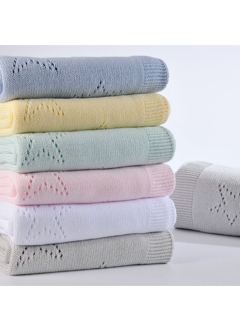 CRADLE BLANKET (75X100) 449 PINK