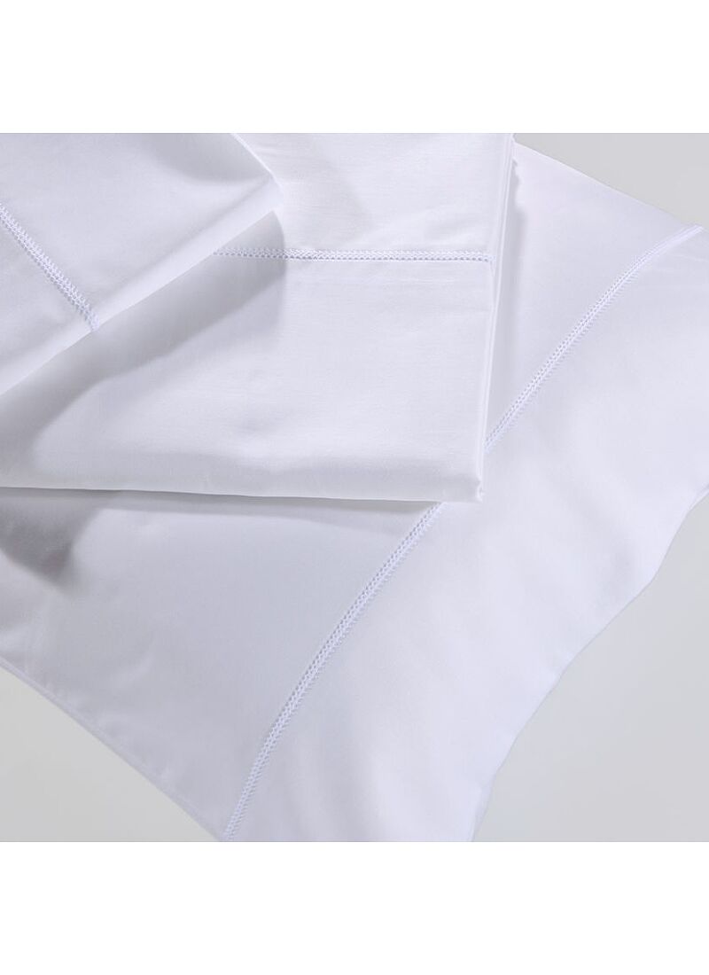 SINGLE DUVET COVER SET WHITE (S250/01)