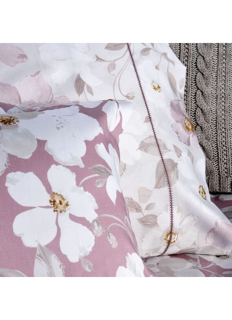 KING SIZE DUVET COVER SET SATEEN ROSALYN (S859)