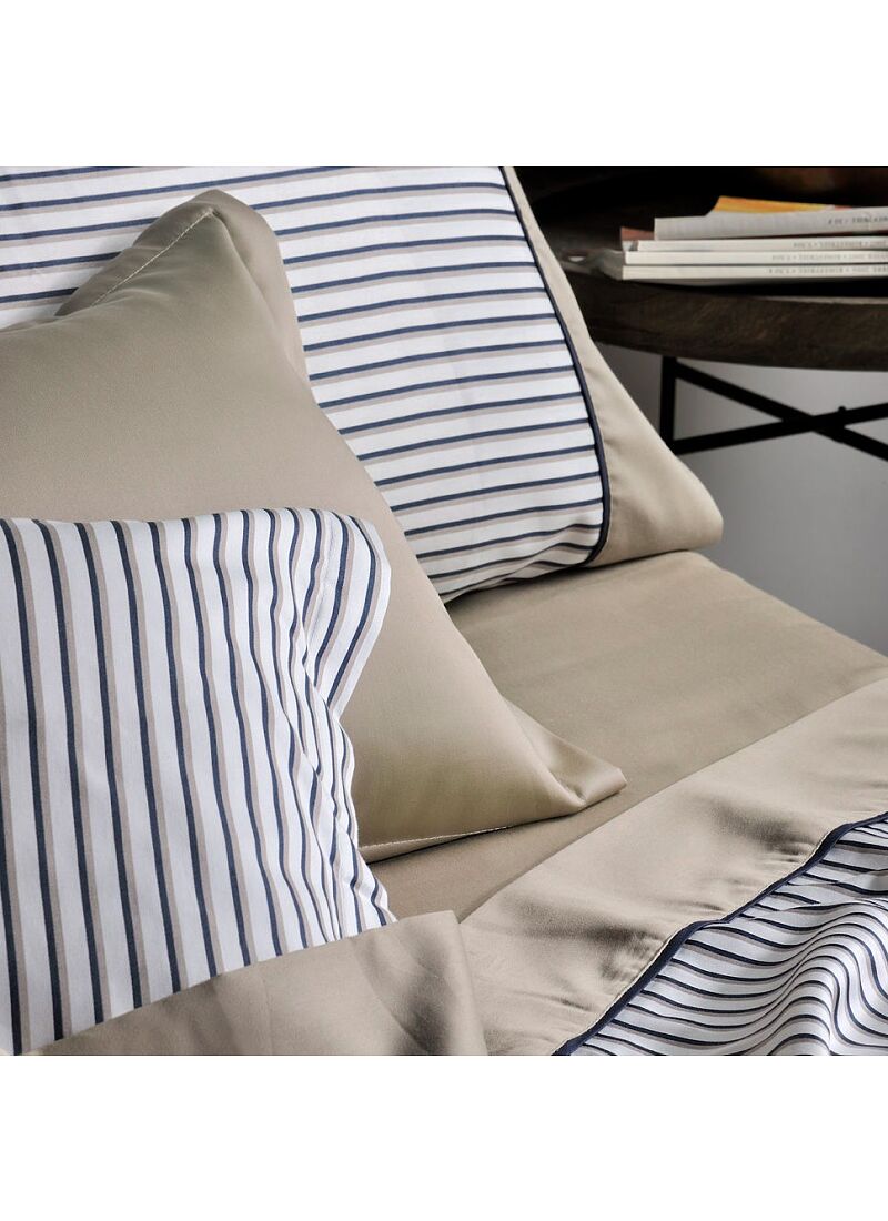 SINGLE DUVET COVER SET OSCAR BEIGE (S839)