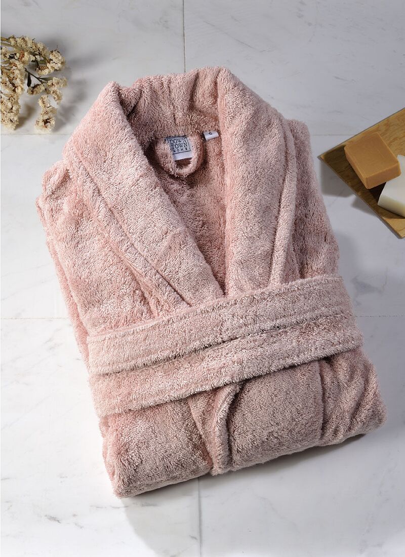 BATHROBE  ROSA PINK