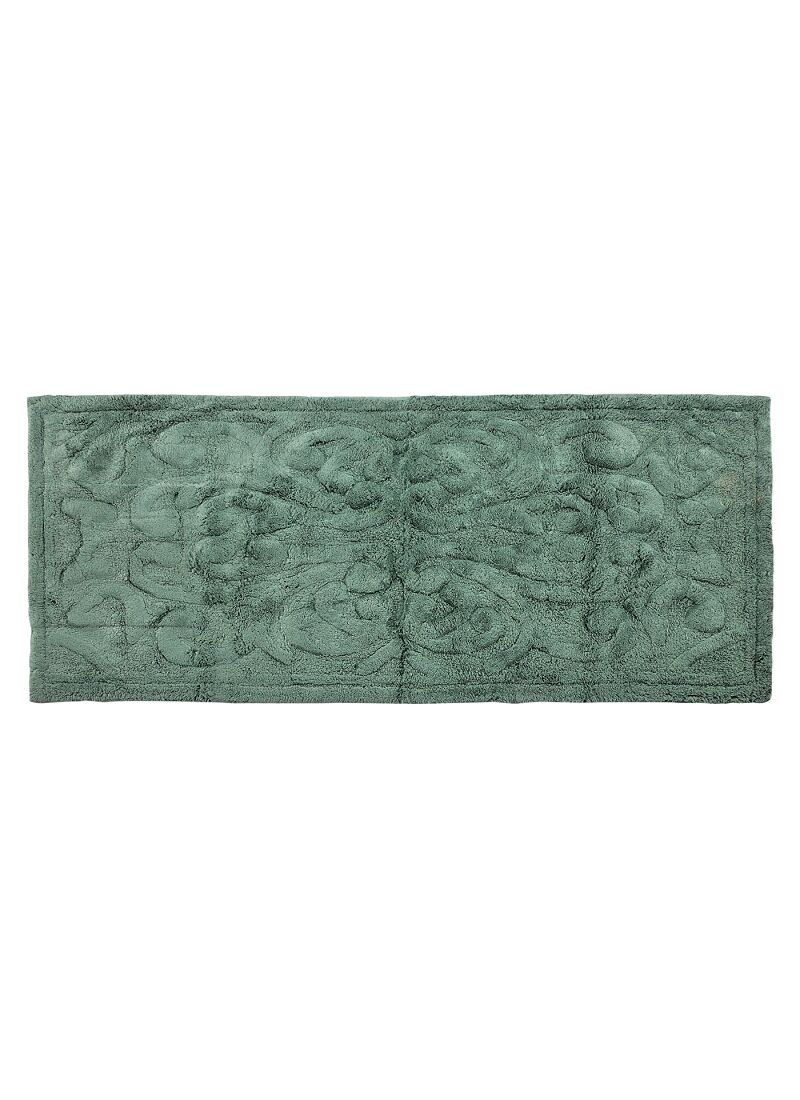RUG TUFTED FLOWER CERAMIC GREEN