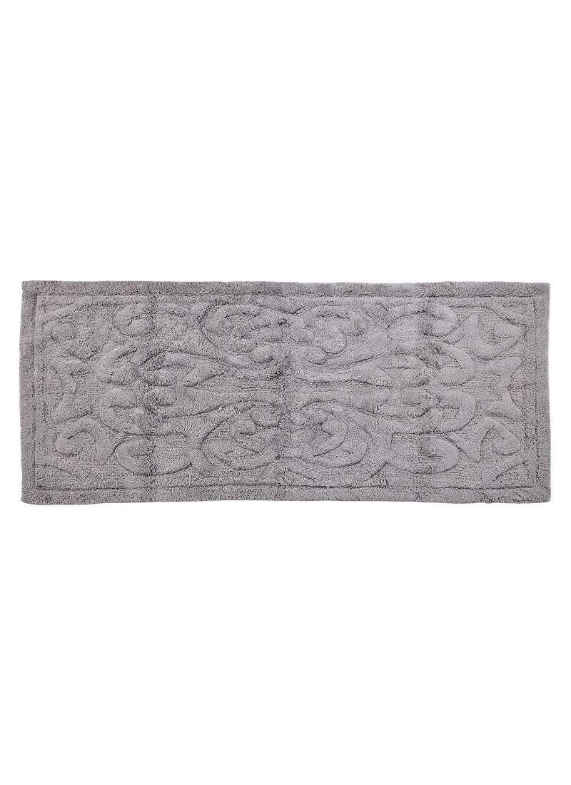 RUG TUFTED FLOWER LIGHT GREY