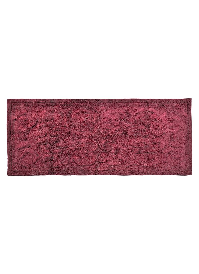 RUG TUFTED FLOWER MAUVE