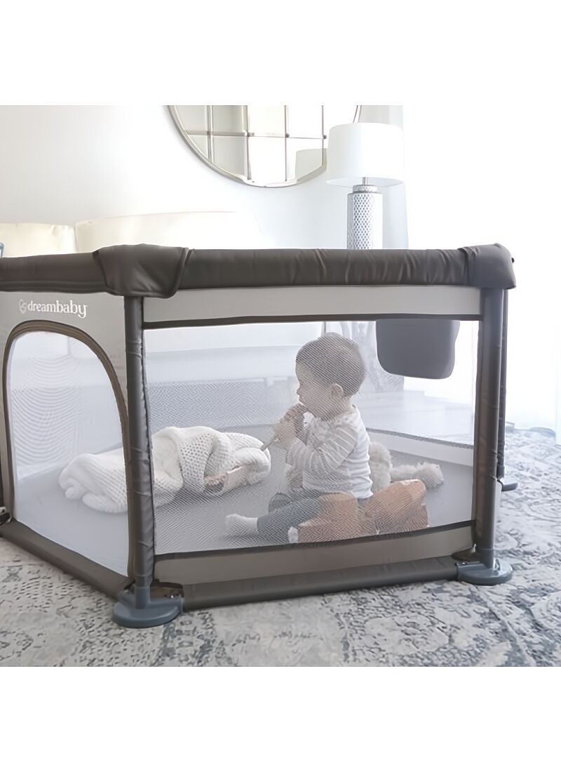 HEXAGON PLAYPEN FABRIC TAUPE