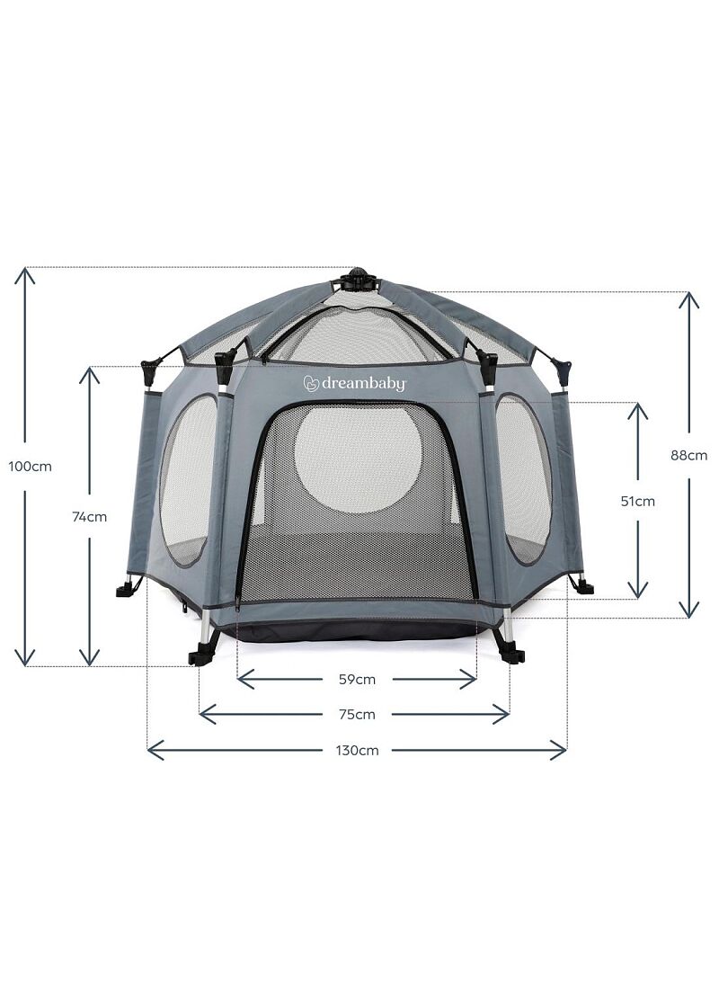 OUTDOOR PLAYPEN WITH UV COVER
