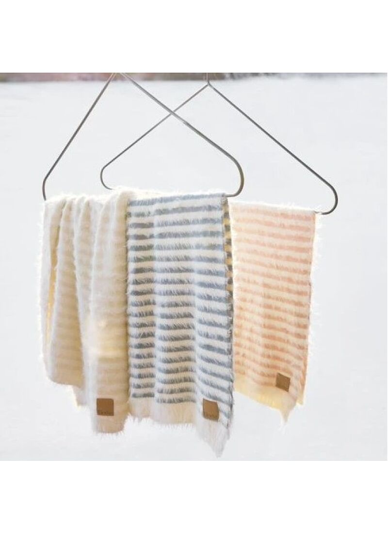 CRADLE BLANKET (75X100) FADED ROSE