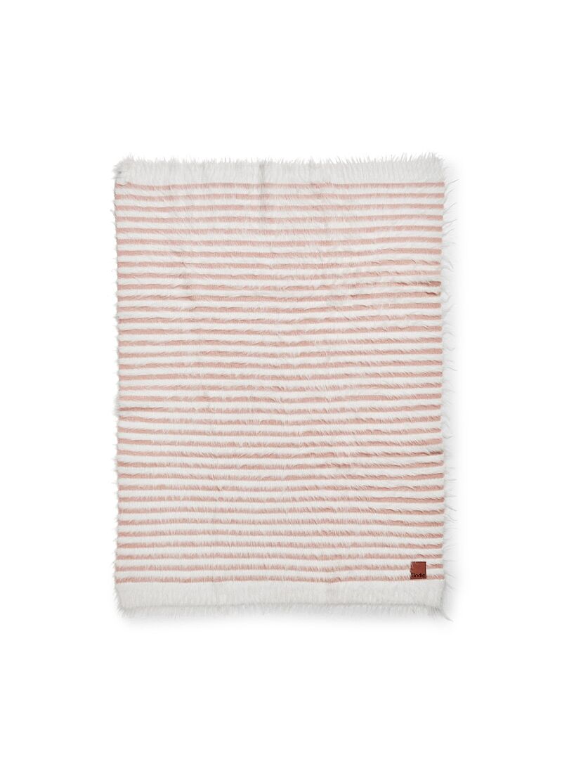 CRADLE BLANKET (75X100) FADED ROSE
