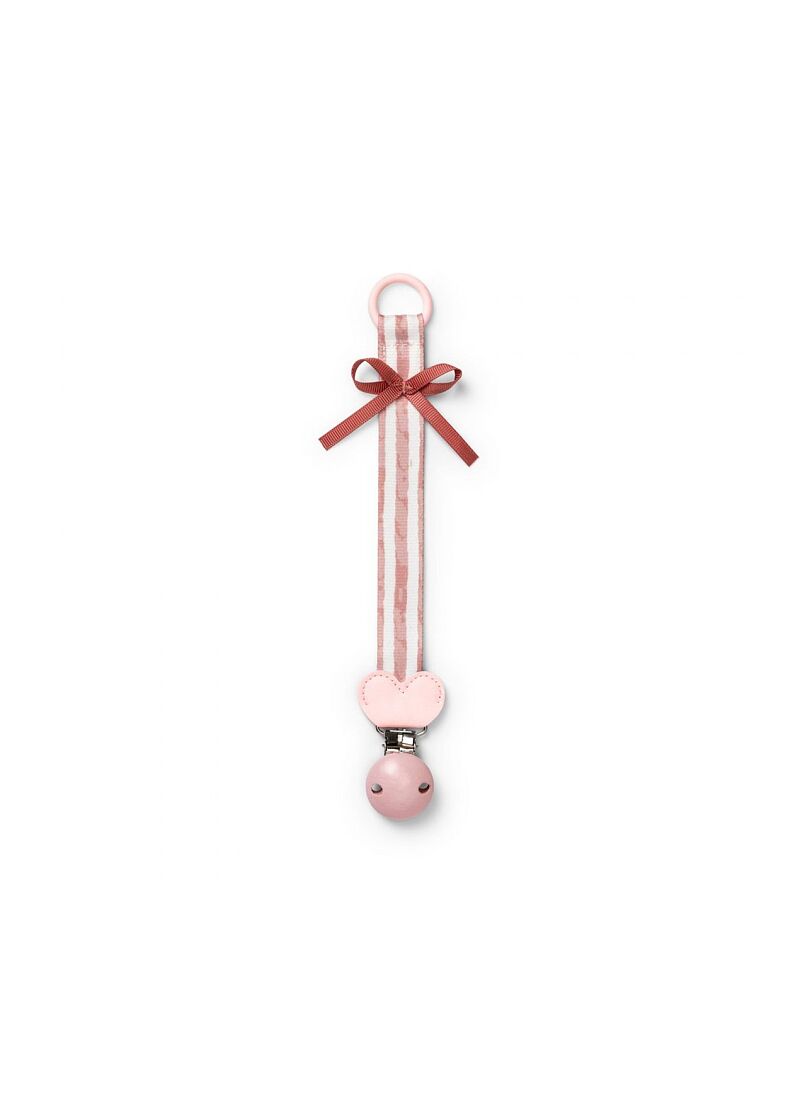 PACIFIER CLIP CANDY STRIPES