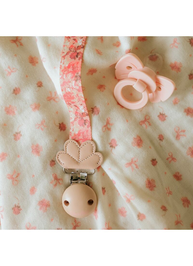 PACIFIER MISTY PINK(0-6Μ)