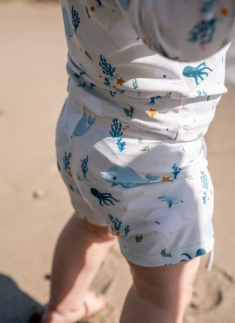 SWIM PANT (1-2Y) CHRISTIAN'S WHALE TALES