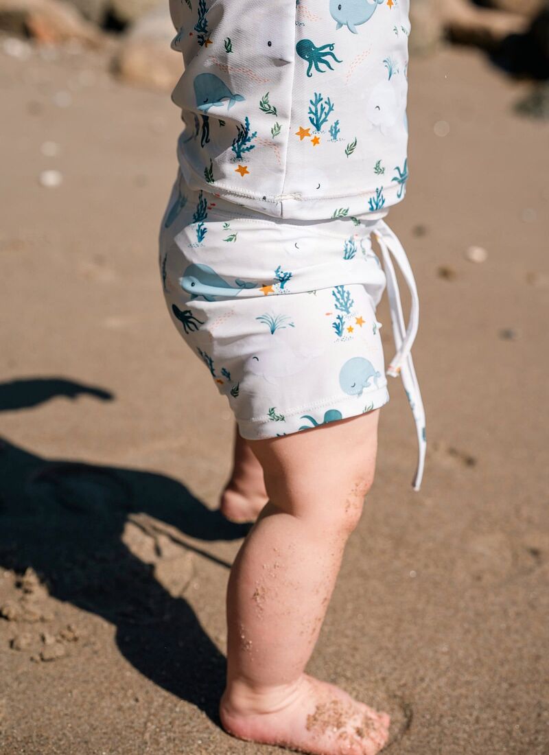 SWIM PANT (1-2Y) CHRISTIAN'S WHALE TALES