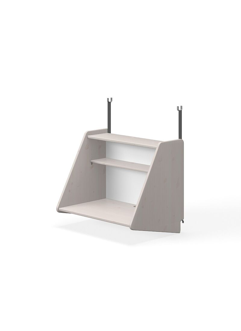 HIGH SINGLE BED CLASSIC GREY WASHED (90X200)