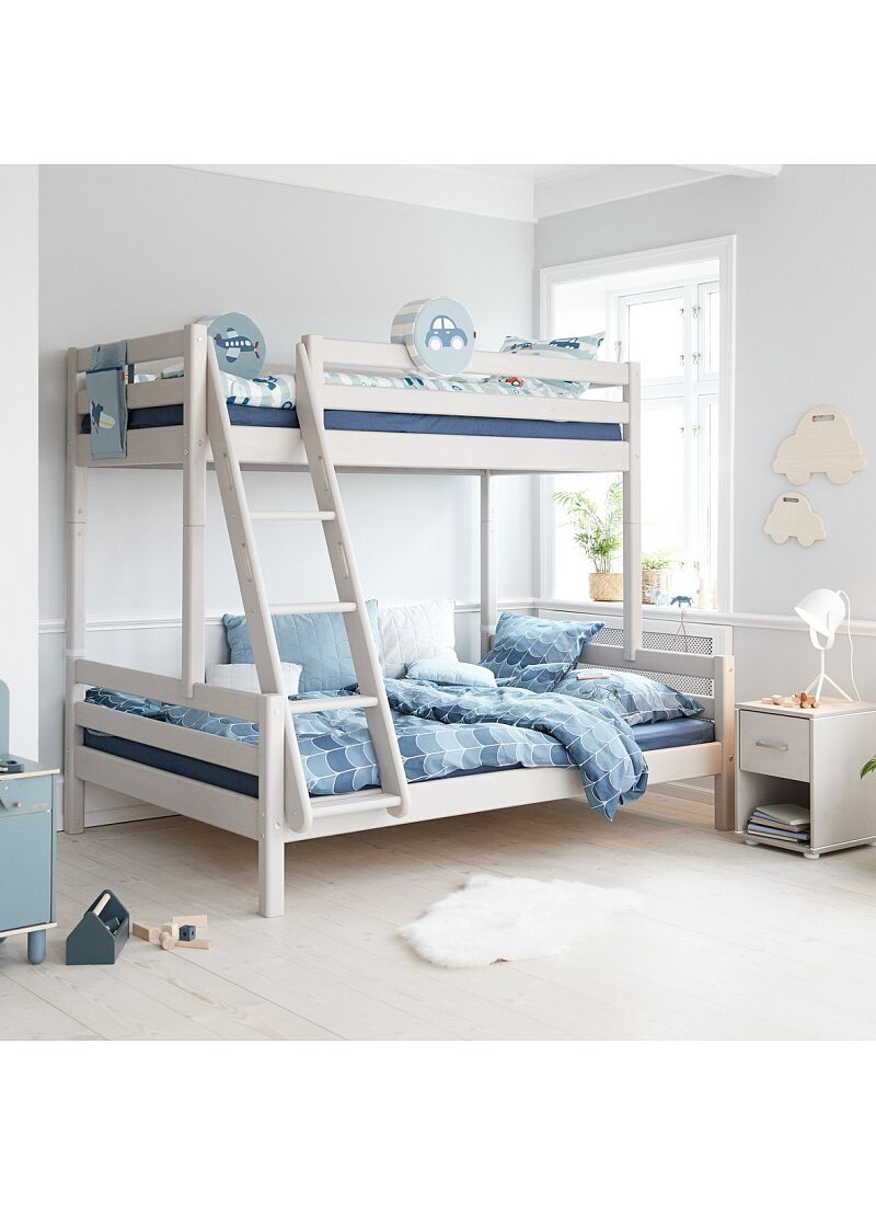 BUNK BED CLASSIC WHITE WASHED (90X200 KAI 140X200)