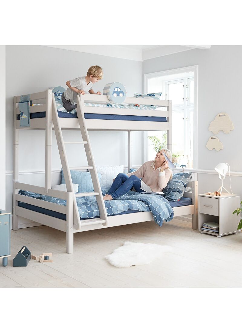 BUNK BED CLASSIC WHITE WASHED (90X200 KAI 140X200)