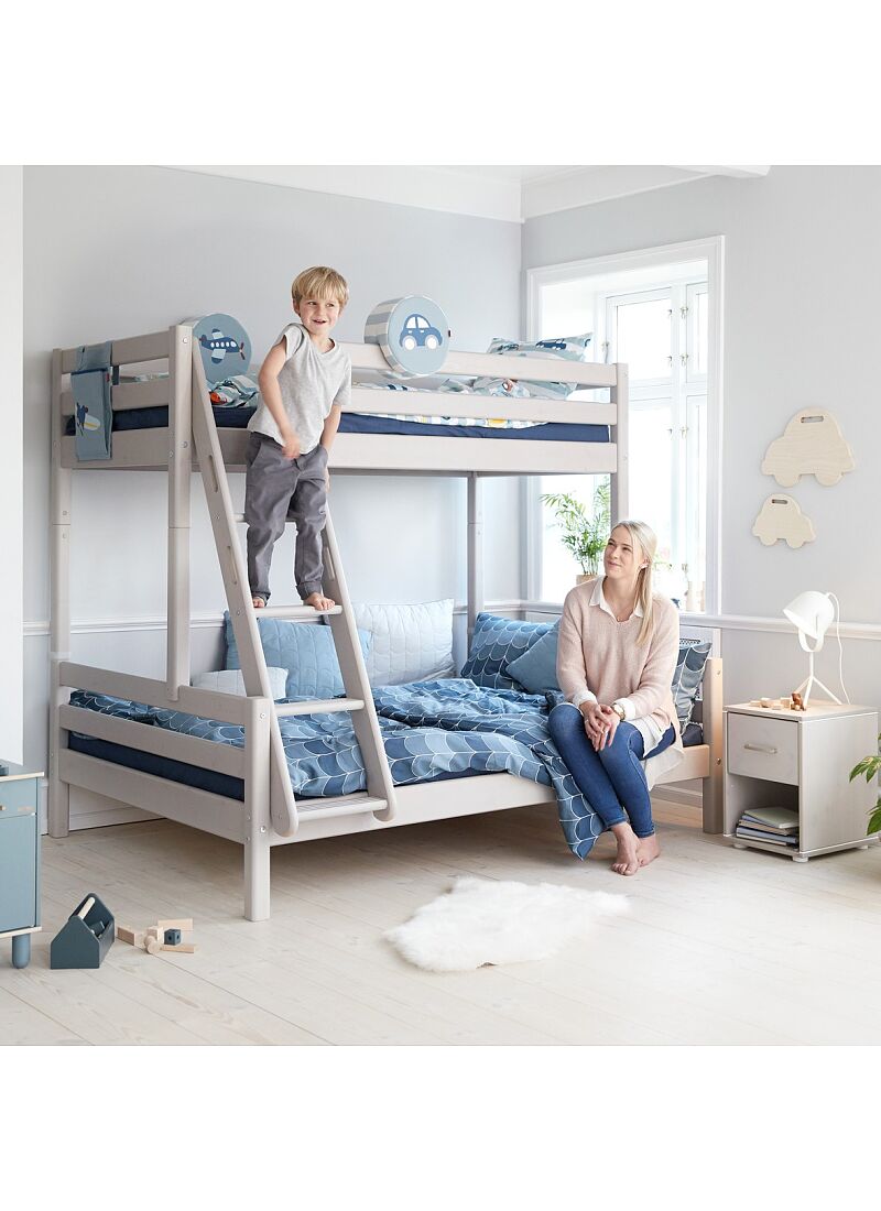 BUNK BED CLASSIC WHITE WASHED (90X200 KAI 140X200)