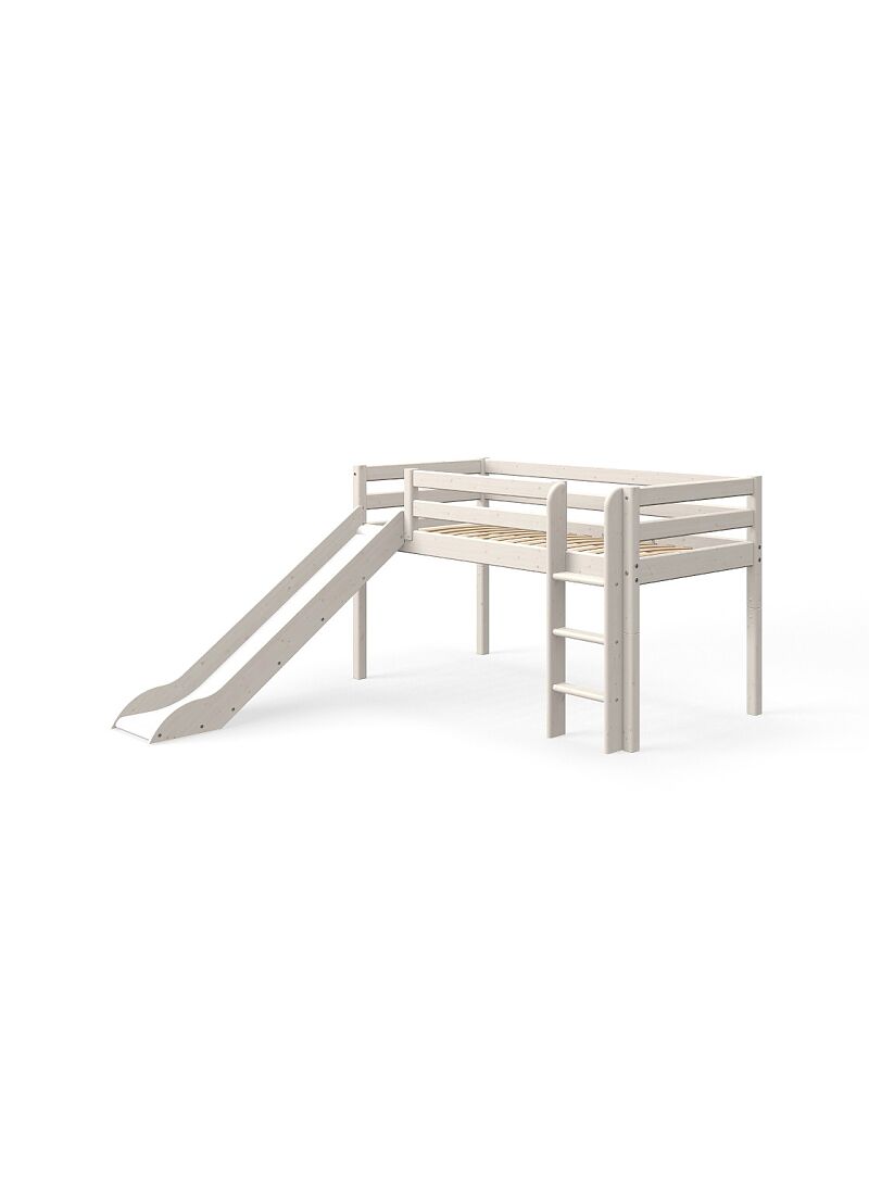MID-HIGH SINGLE BED CLASSIC WHITE WASHED (90X200)