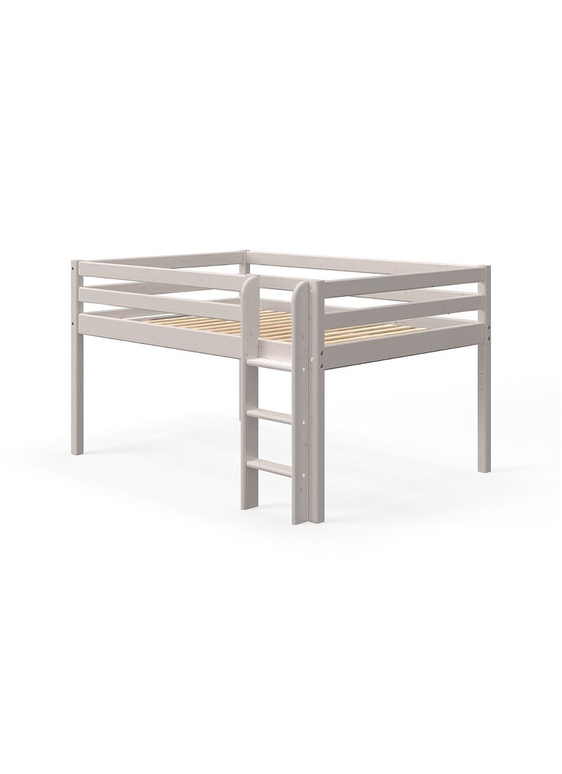 MID-HIGH DOUBLE BED CLASSIC GREY WASHED (140X200)