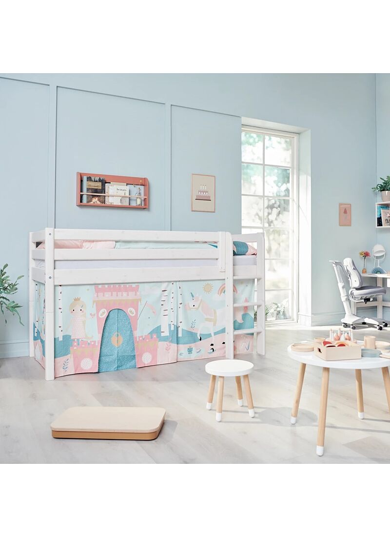 MID-HIGH SINGLE BED CLASSIC GREY WASHED (90X200)