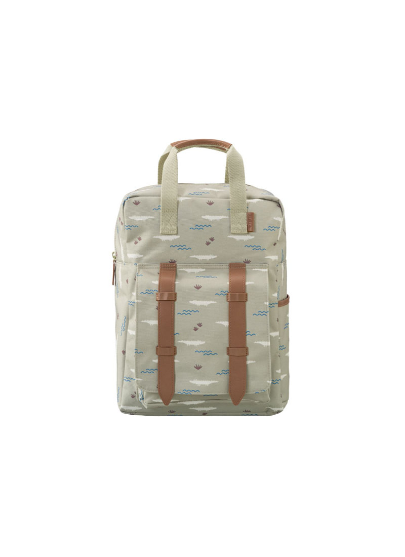 KID'S BACKPACK SMALL CROCODILE