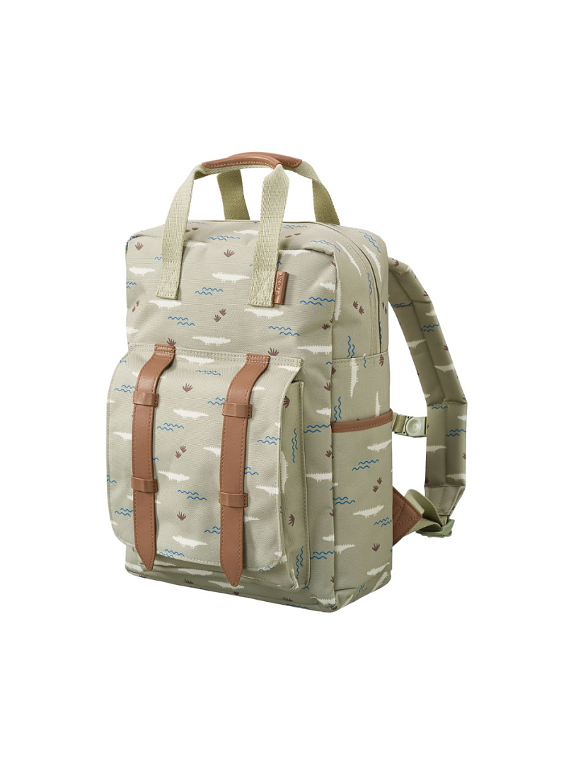 KID'S BACKPACK SMALL CROCODILE