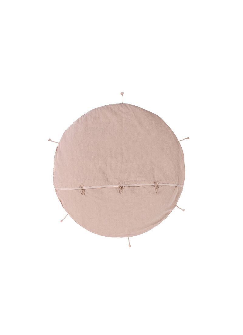 POUF-RUG LOU VINTAGE NUDE (120cm)