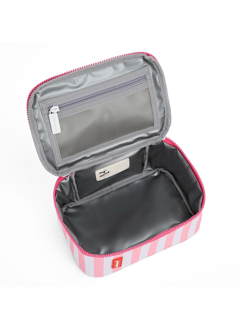 ISOTHERMAL LUNCH BAG PINK STRIPES
