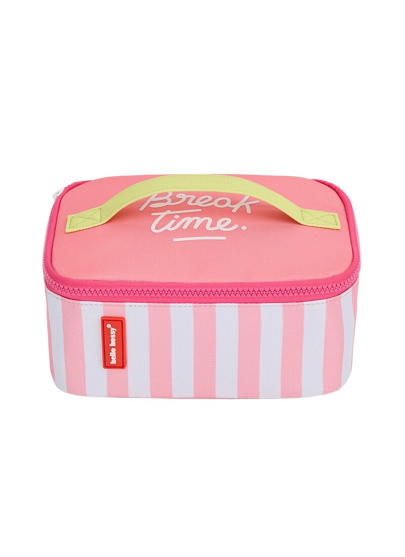 ISOTHERMAL LUNCH BAG PINK STRIPES