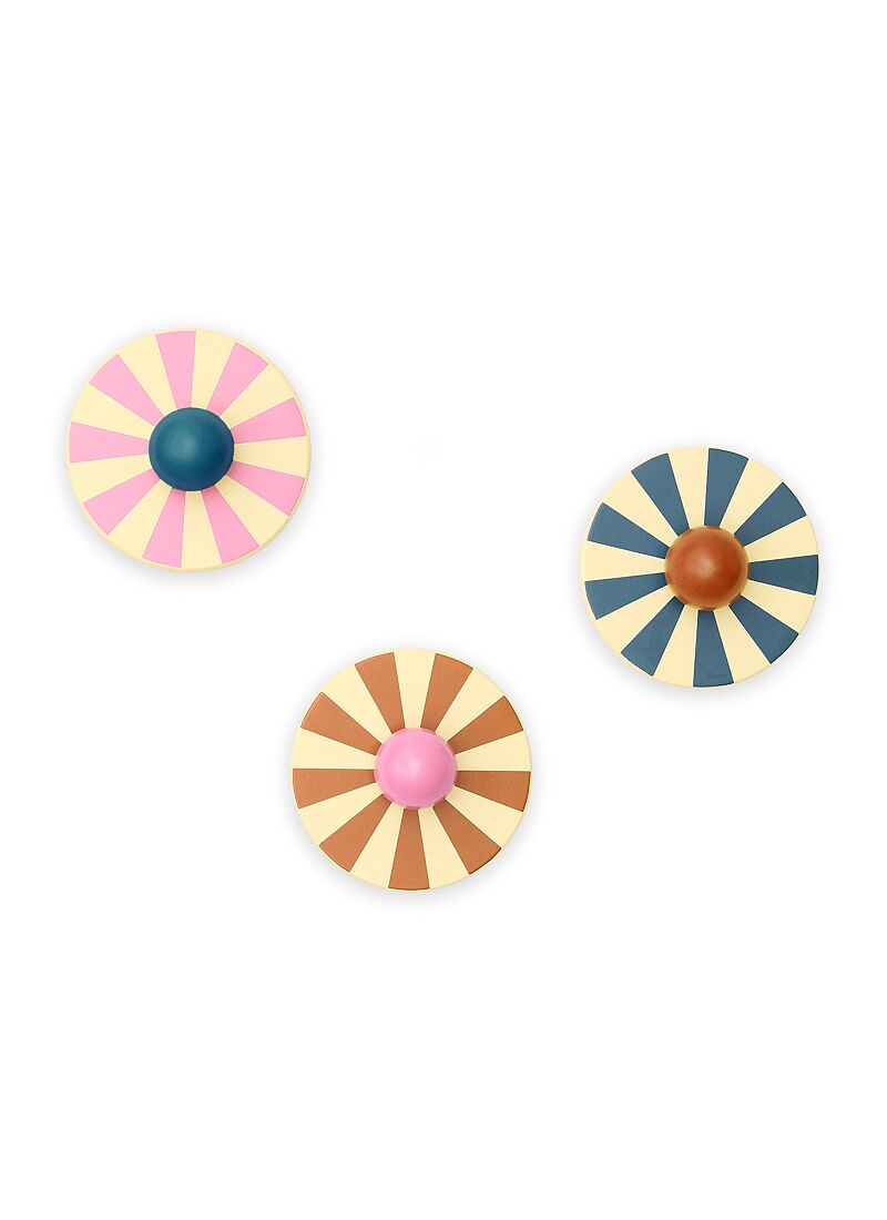 SET OF 3 WOODEN CIRCUS