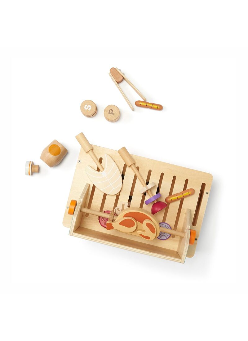 WOODEN TABLE GRILL