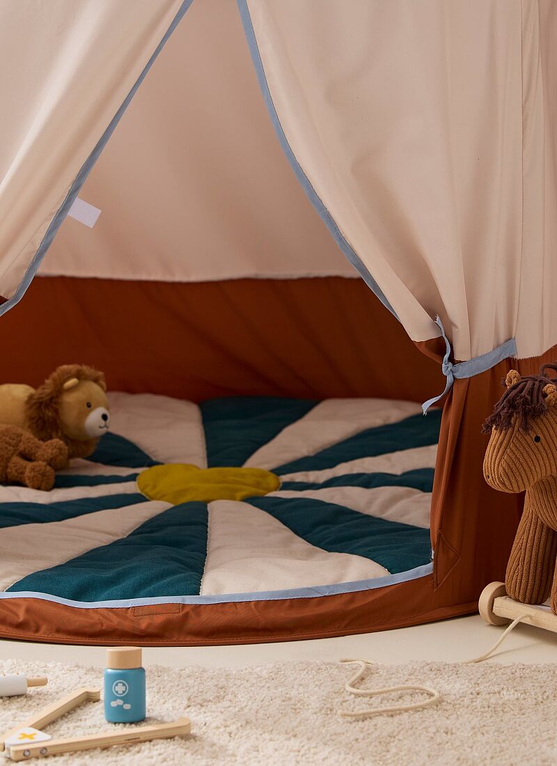 PLAY MAT CIRCUS BLUE
