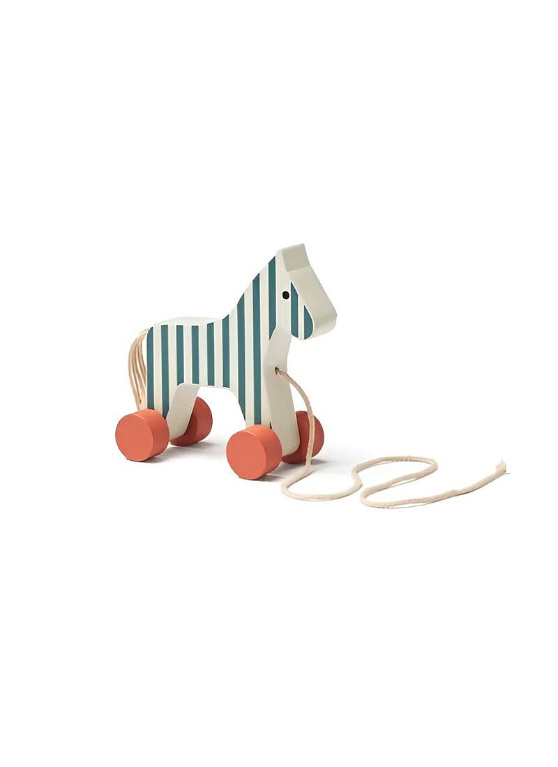 PULL ALONG HORSE STRIPE