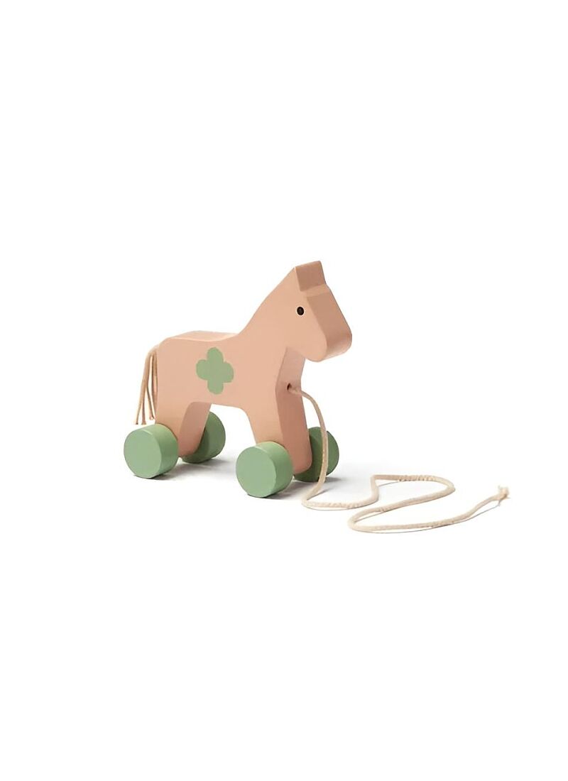 PULL ALONG HORSE PINK