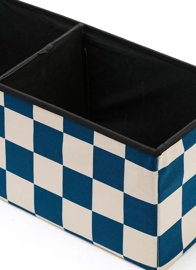 STOOL WITH STORAGE SPACE PETROL