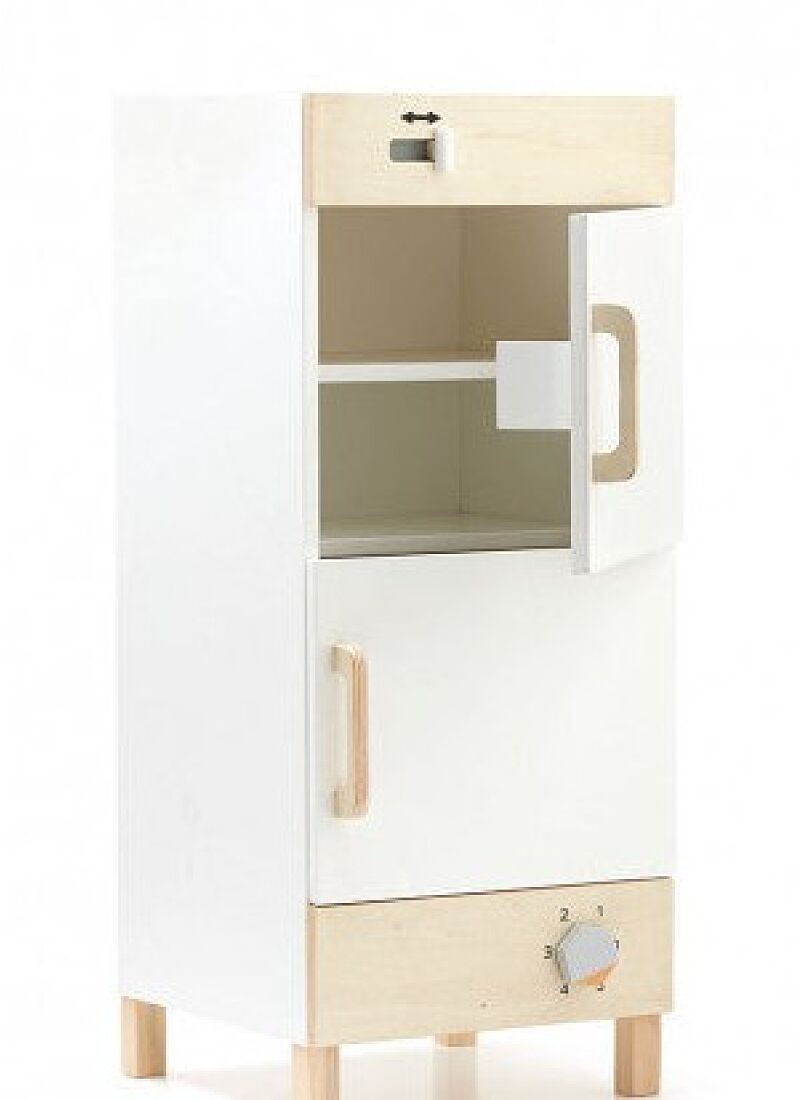 WOODEN FRIDGE & FREEZER