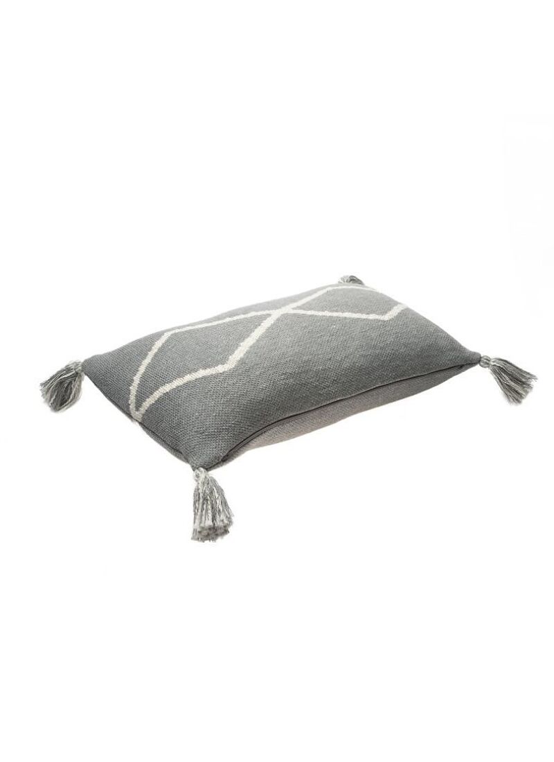CUSHION OASIS GREY (48X30)