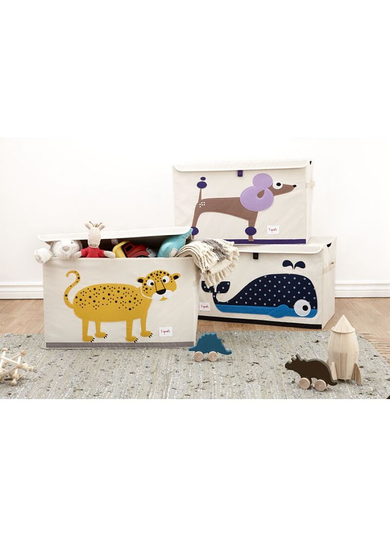 STRORAGE BOX WITH LID CROCODILE