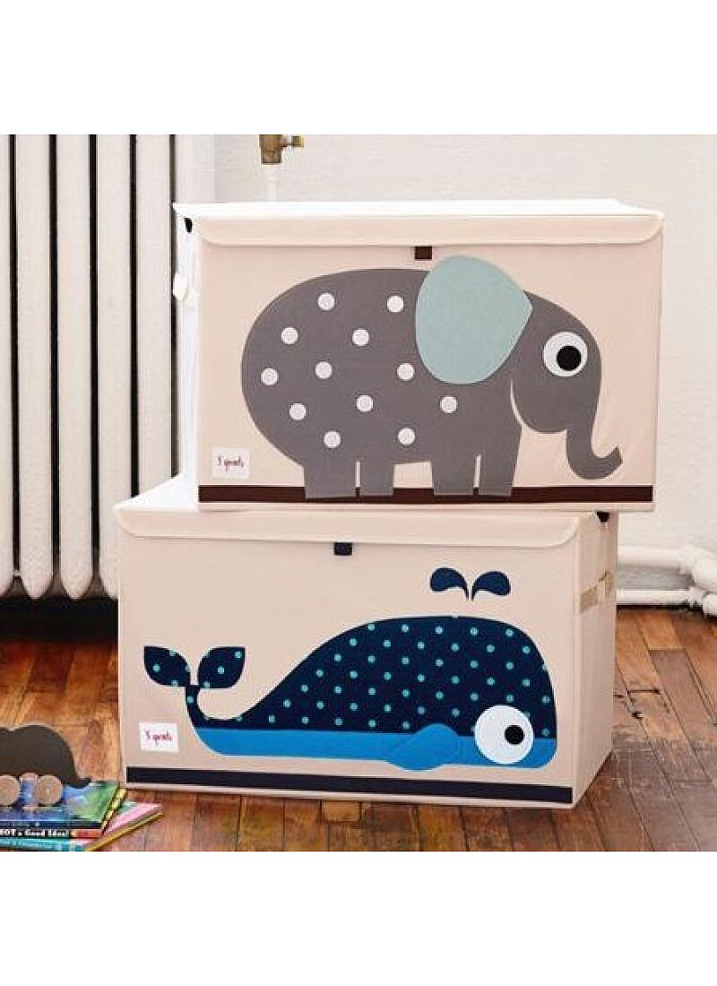 STRORAGE BOX WITH LID ELEPHANT