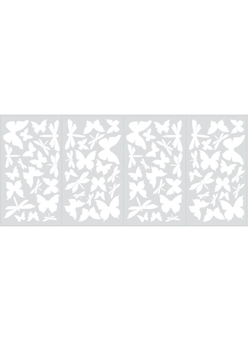 WALL STICKERS GLOW IN THE DARK BUTTERFLIES