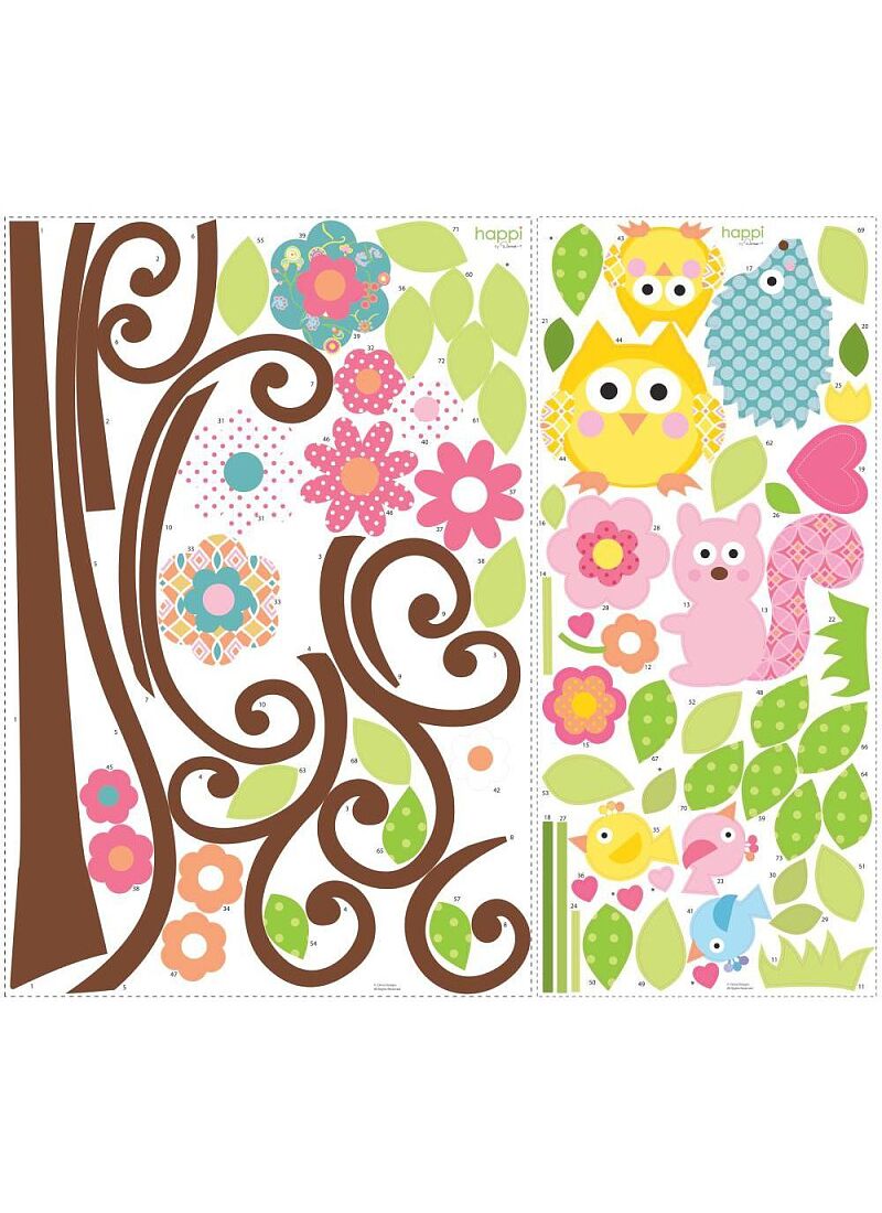 WALL STICKERS HAPPY TREE