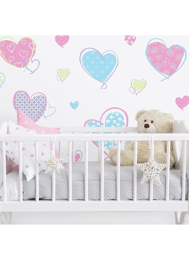 WALL STICKERS HEARTS