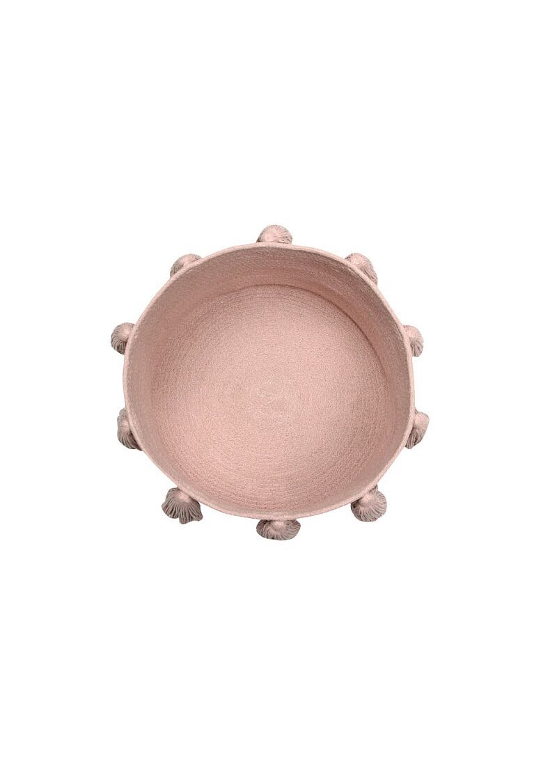 BASKET TASSELS VINTAGE NUDE (30X45)