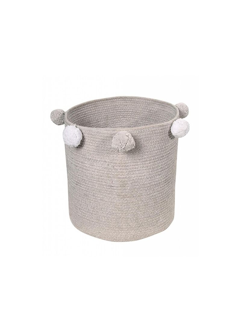 BASKET BUBBLY GREY (30X30)