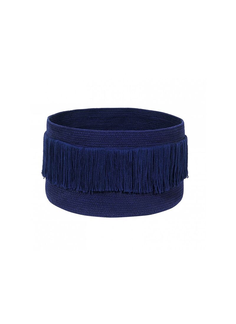 BASKET FRINGES ALASKA BLUE (30X45)