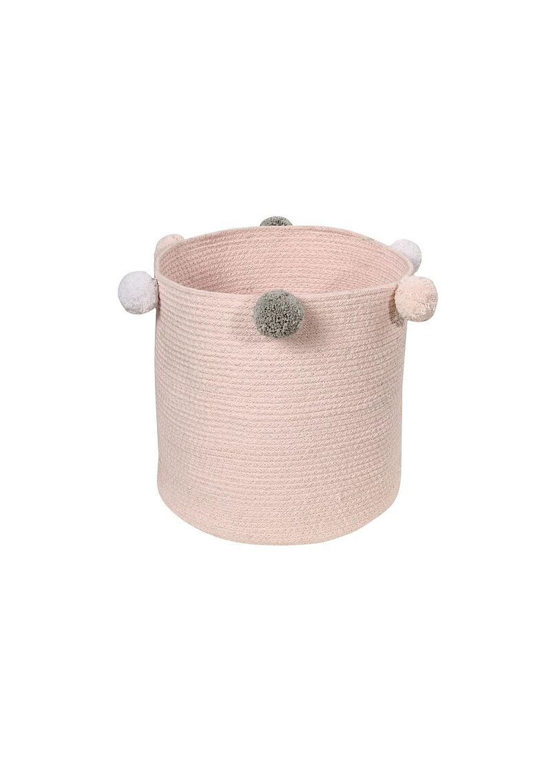 BASKET BUBBLY PINK (30X30)